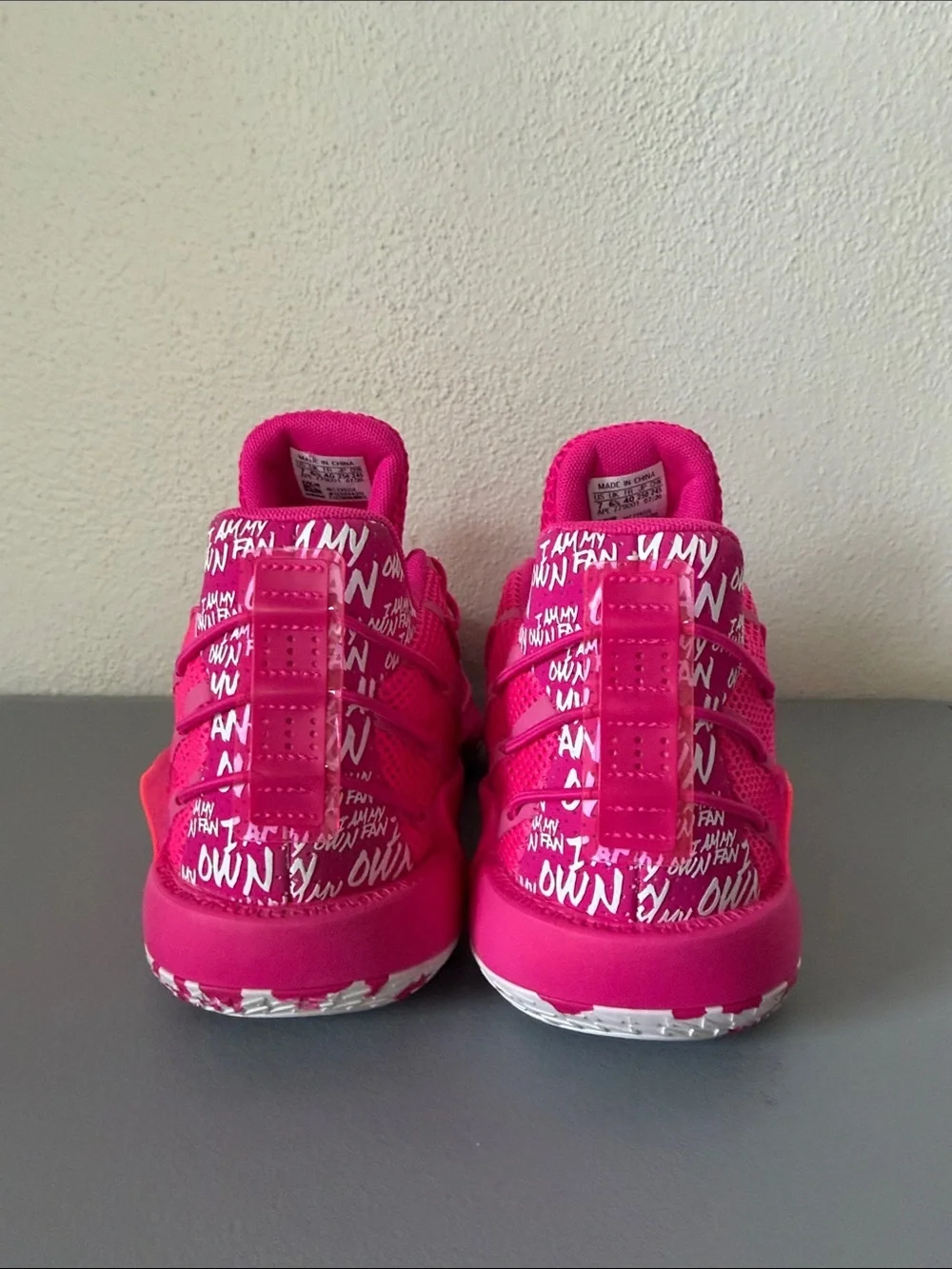 Adidas Dame 7 'I Am My Own Fan - Team Shock Pink' Size 7